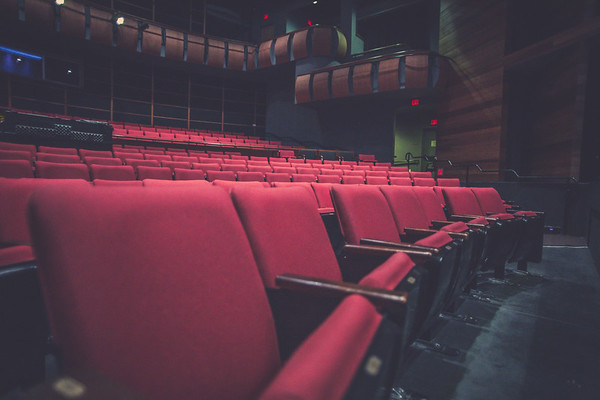 a row of seats inside the Old Town Temecula Community Theater