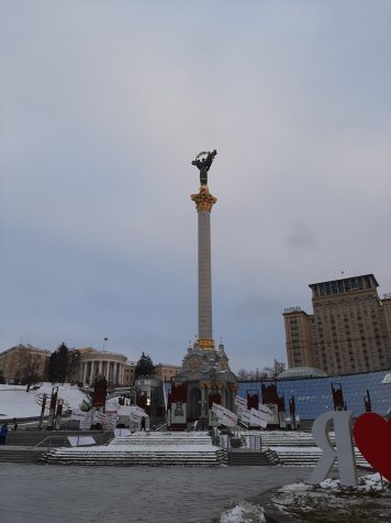 Maidan Revolution Monument Spire