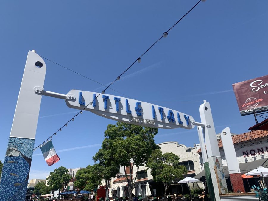 Photo of Little Italy Sign by Olivia Voelkel