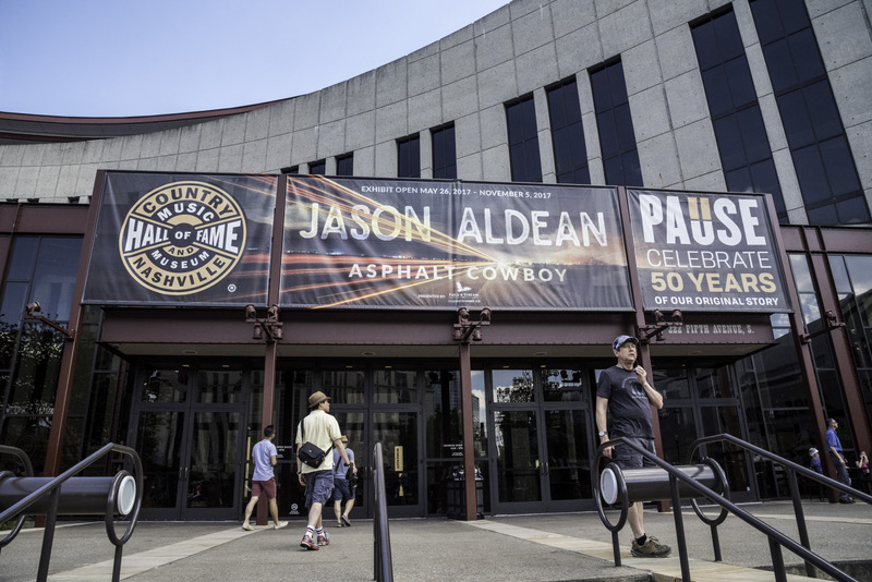 Jason Aldean hosting a concert in Nashville
