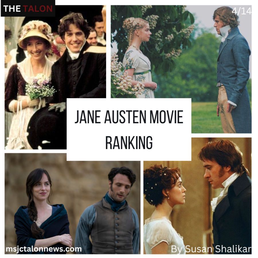 Jane Austen Movie Ranking