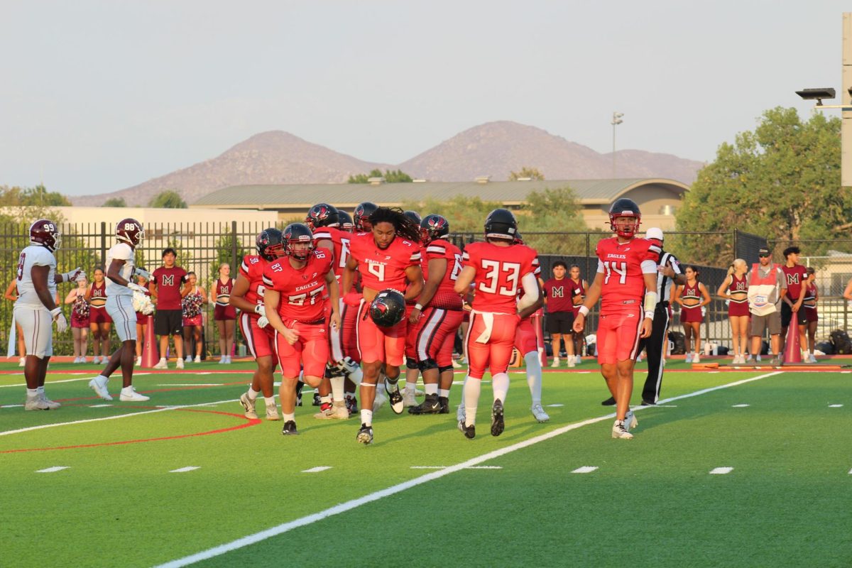 The Eagles Kick off Their First Home Football Game of the Season