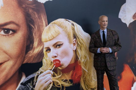 John Waters at a red carpet