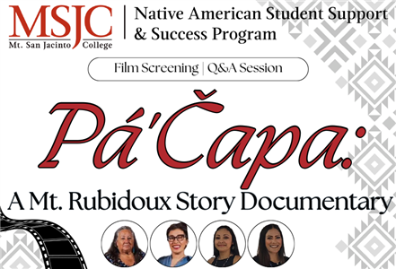 Pá čapa Film Screening on the San Jacinto Campus