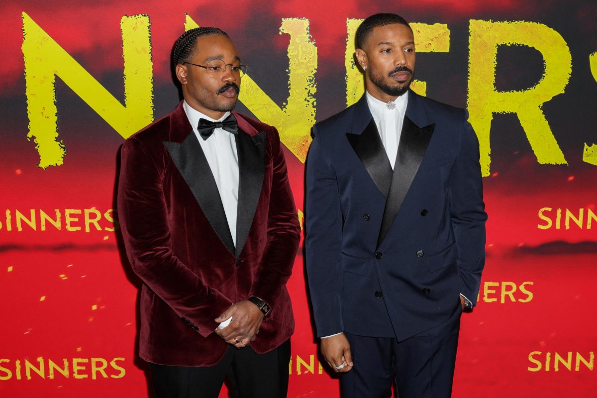 Ryan Coogler and Michael B. Jordan attend the premiere of the film "Sinners" in New York City, U.S., April 3, 2025. REUTERS/Kylie Cooper