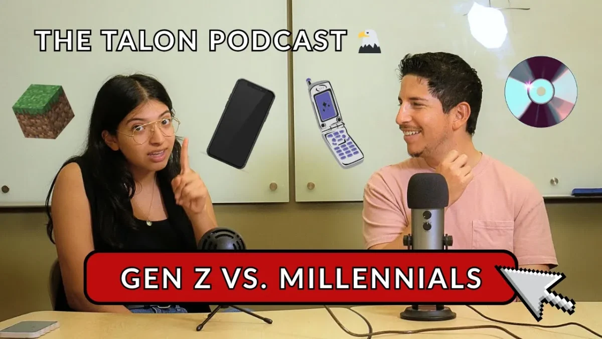 The Talon Podcast- Gen Z VS. Millennials