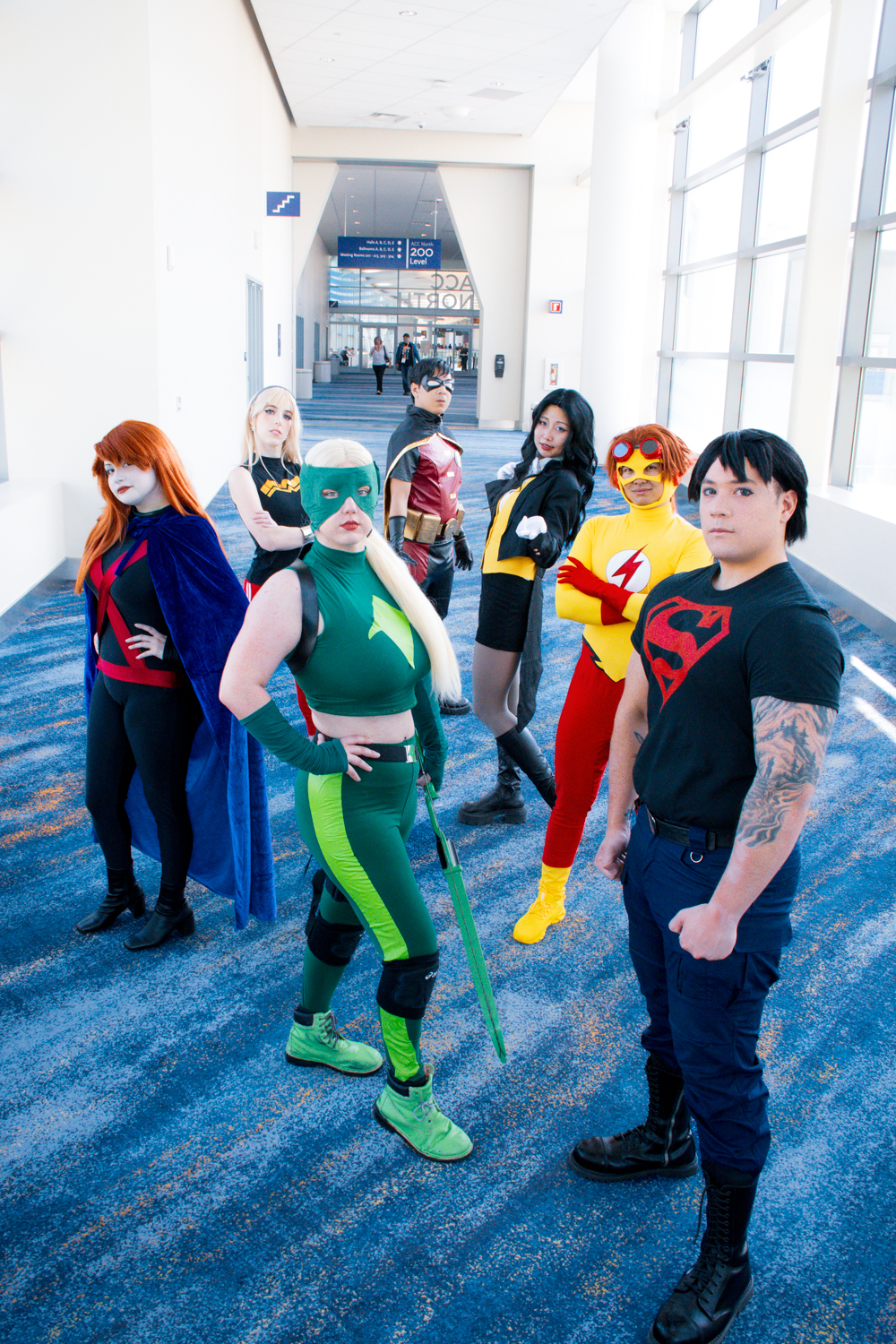 Young Justice Cosplay Group